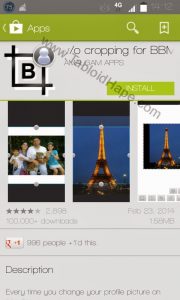 Cara Ganti DP BBM Untuk Android Tanpa Crop