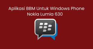 Aplikasi BBM Untuk Windows Phone Nokia Lumia 630