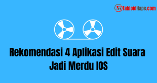 Aplikasi Edit Suara Jadi Merdu IOS