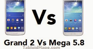 Compare handphone samsung galaxy grand2 vs samsung galaxy mega 5.8