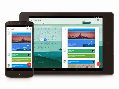 Aplikasi Google Kalender Pada Android 5.0 Lollipop