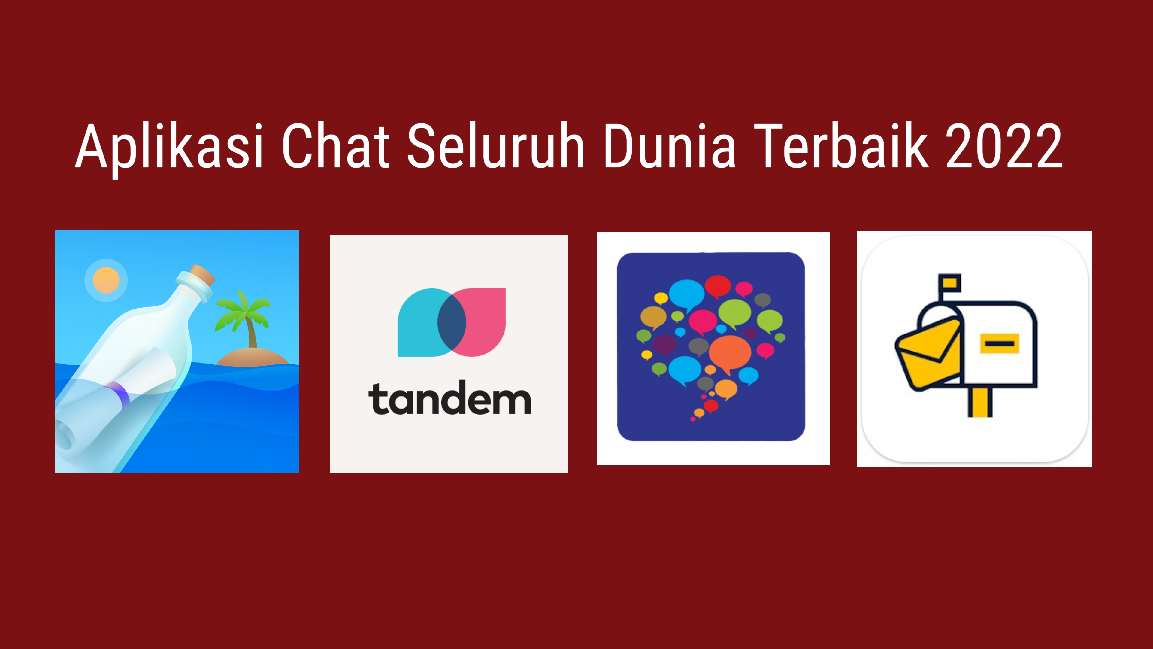 Aplikasi Chat Seluruh Dunia Terbaik 2022