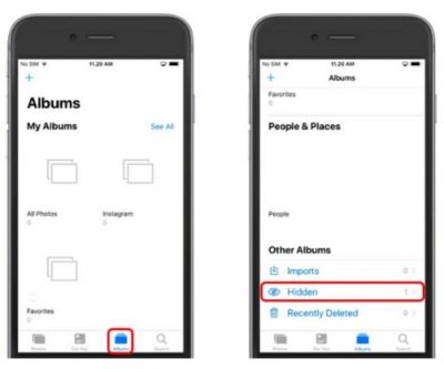 Cara Memunculkan Kembali Foto & Video yang disembunyikan di Iphone