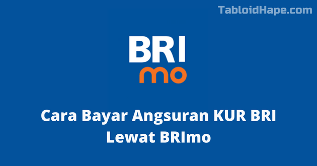 Cara Bayar Angsuran KUR BRI Lewat BRImo