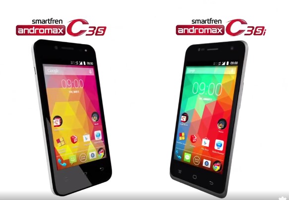 Harga dan Spesifikasi Smartfren Andromax C3S dan C3Si