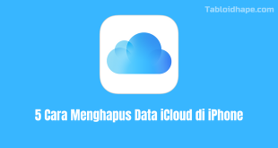 Cara Menghapus Data iCloud di iPhone