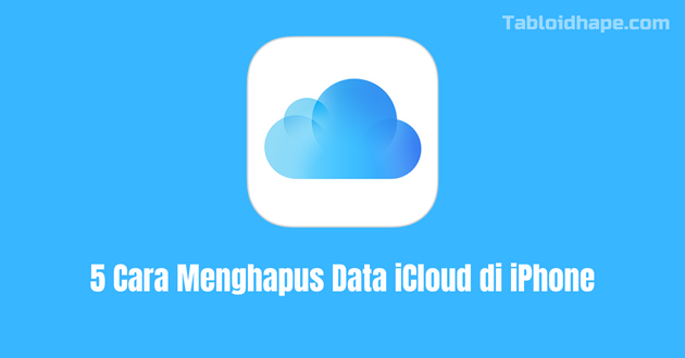 Cara Menghapus Data iCloud di iPhone