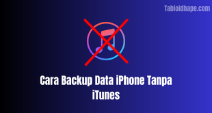 cara backup data iphone tanpa itunes