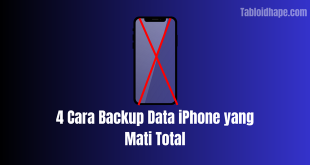 cara backup data iphone yang mati total