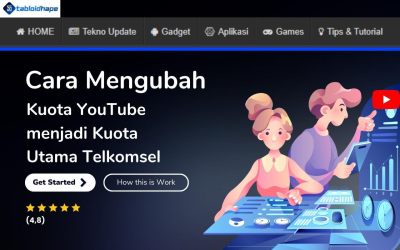 Cara Mengubah Kuota YouTube menjadi Kuota Utama Telkomsel