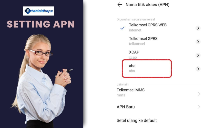 Setting APN