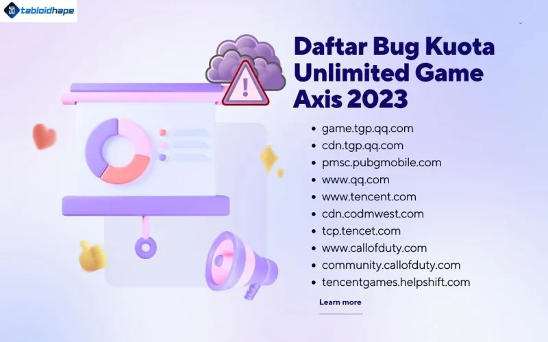 Daftar Bug Kuota Unlimited Game Axis 2023