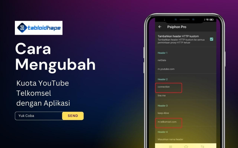 Cara Mengubah Kuota YouTube Telkomsel dengan Aplikasi