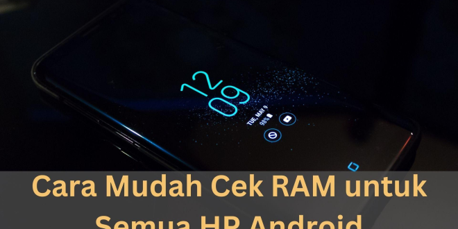 Cek RAM HP