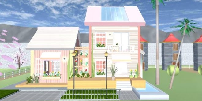 ID Sakura School Simulator Rumah Mewah