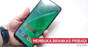 cara membuka brankas pribadi di HP OPPO