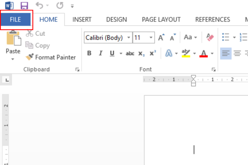 Cara Print dari Halaman Belakang Microsoft Office