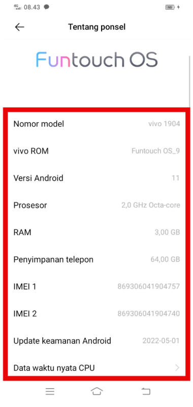 Cara Scan Barcode di Hp vivo Tanpa Aplikasi