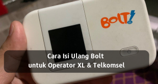 Cara isi ulang Bolt