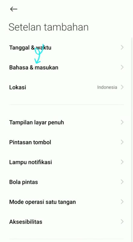 Cara mematikan autocorrect di hp Xiaomi