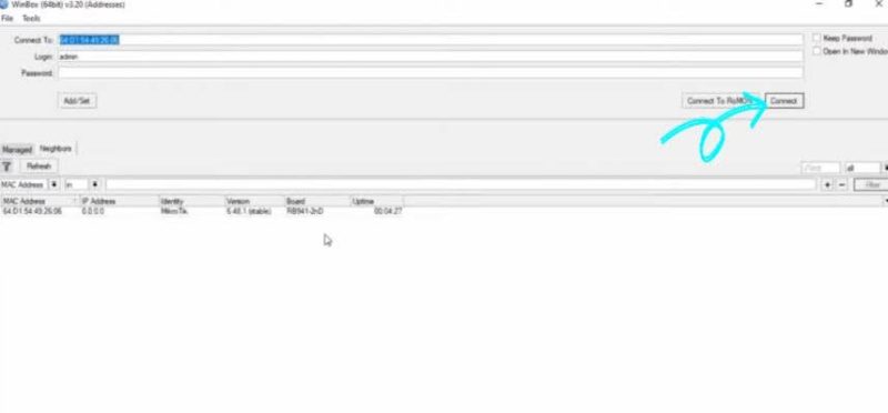 Cara setting MikroTik dari awal