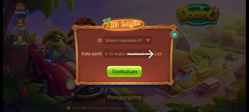 Cara melihat email Higgs Domino Island