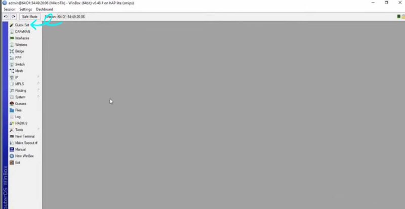 Cara setting MikroTik dengan WinBox agar terhubung ke Internet