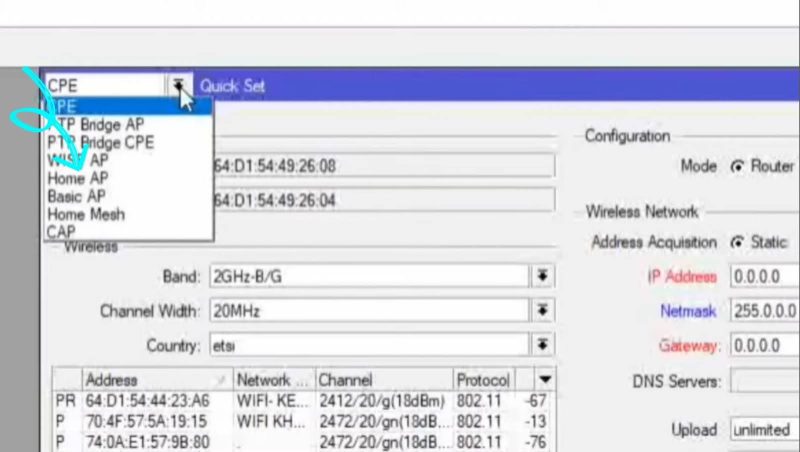 Cara setting MikroTik dengan WinBox agar terhubung ke Internet