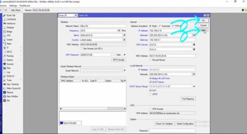 Cara setting MikroTik Hotspot