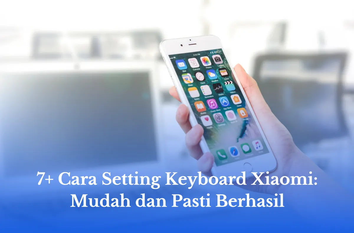 cara setting keyboard Xiaomi
