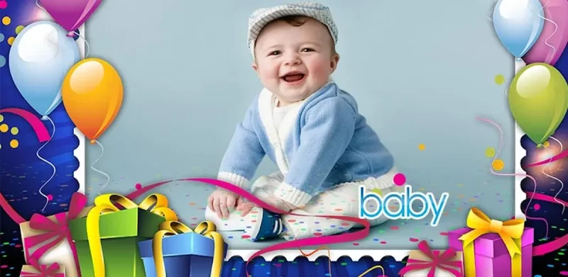 aplikasi frame biodata bayi online
