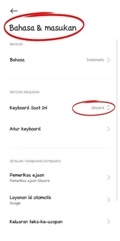 Cara Mengembalikan Keyboard Xiaomi Seperti Semula