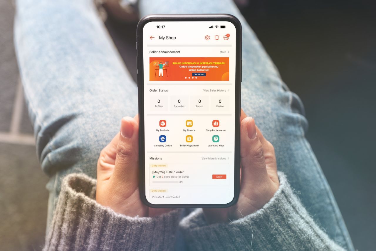 Cara Jualan di Shopee untuk Pemula Lewat HP