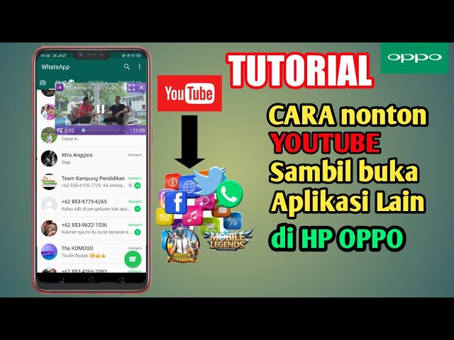 cara buka youtube sambil buka aplikasi lain di oppo
