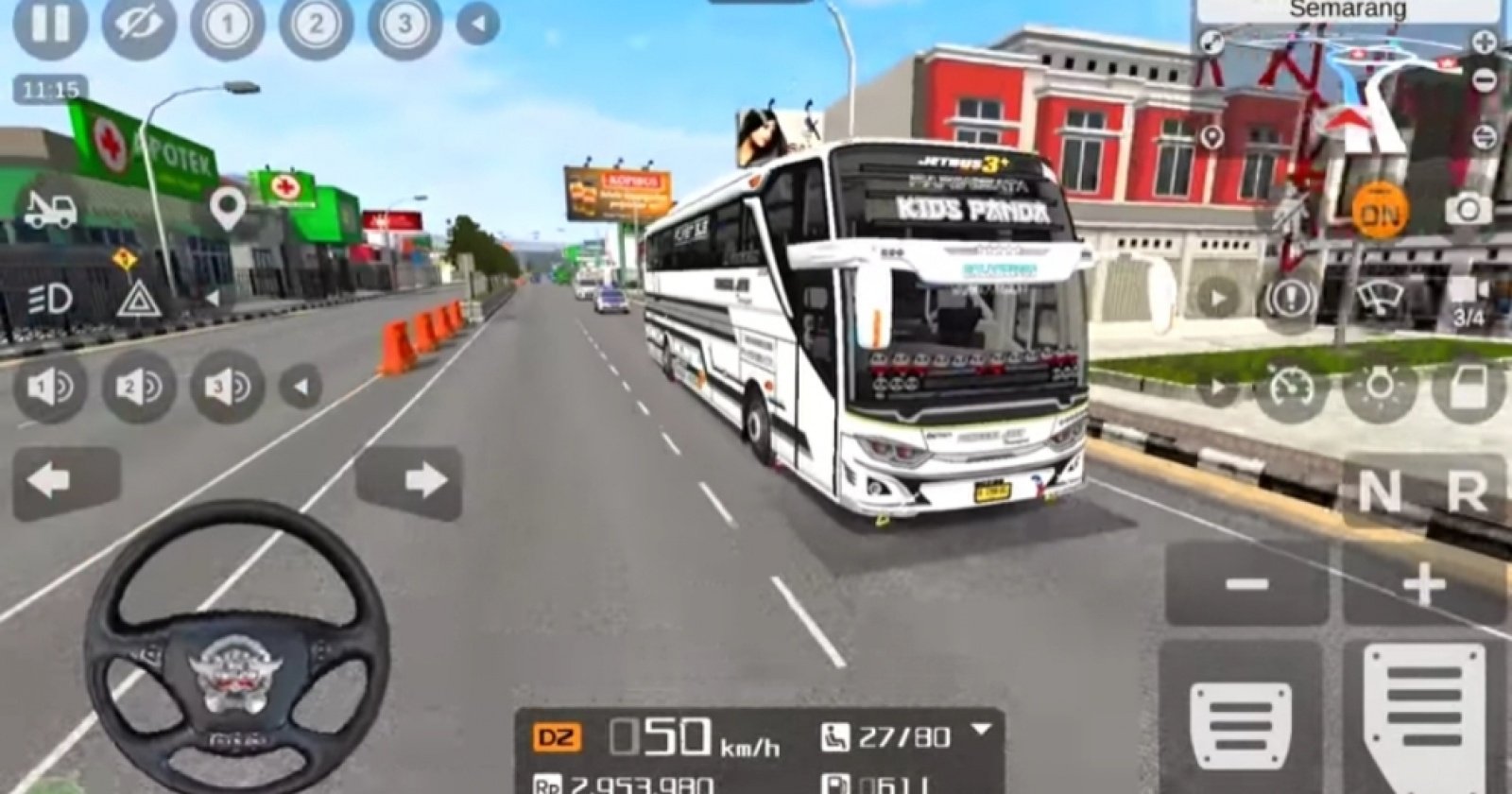 Mobile Bus Simulator
