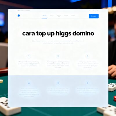 Panduan Lengkap: Cara Top Up Higgs Domino Murah & Cepat