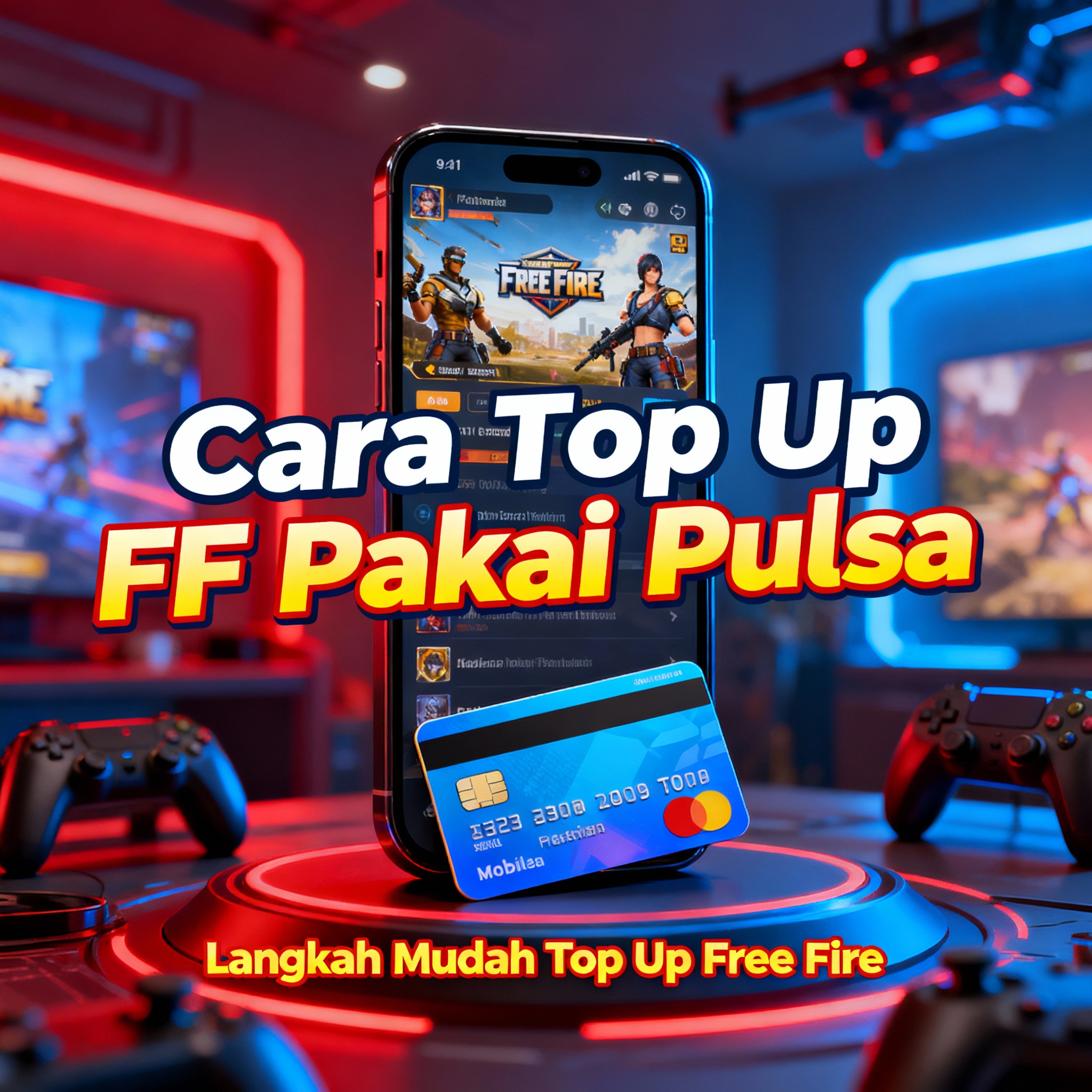 cara top up ff pakai pulsa