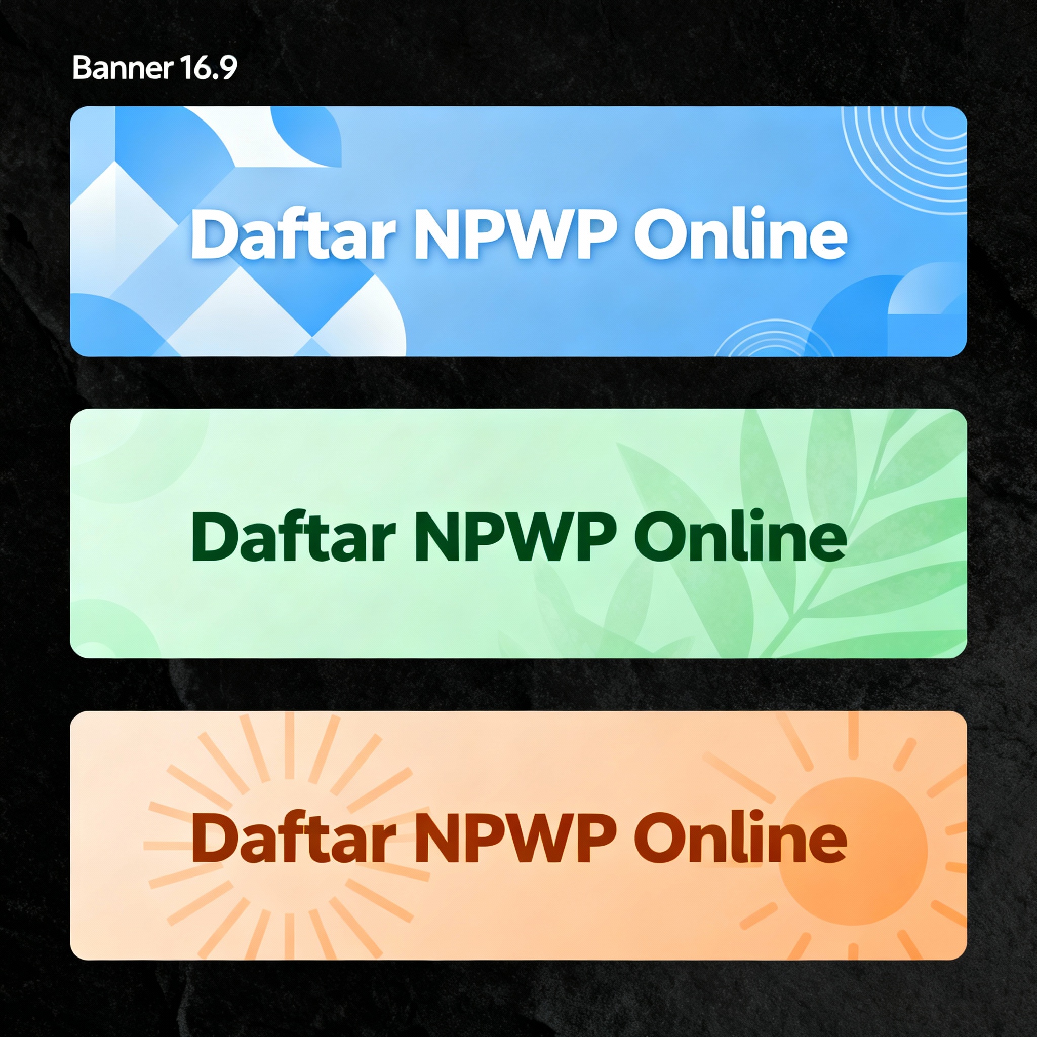 Daftar NPWP Online