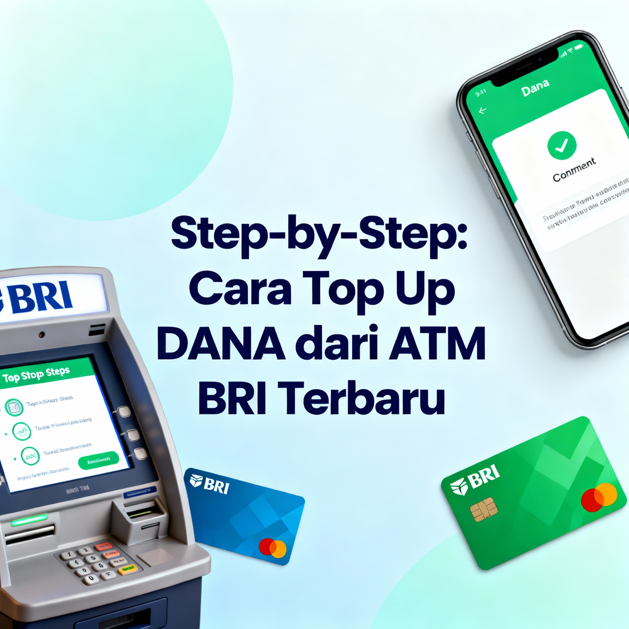 Cara Top Up DANA dari ATM BRI