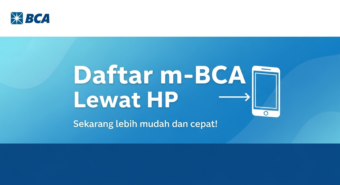 Daftar m-BCA Lewat HP