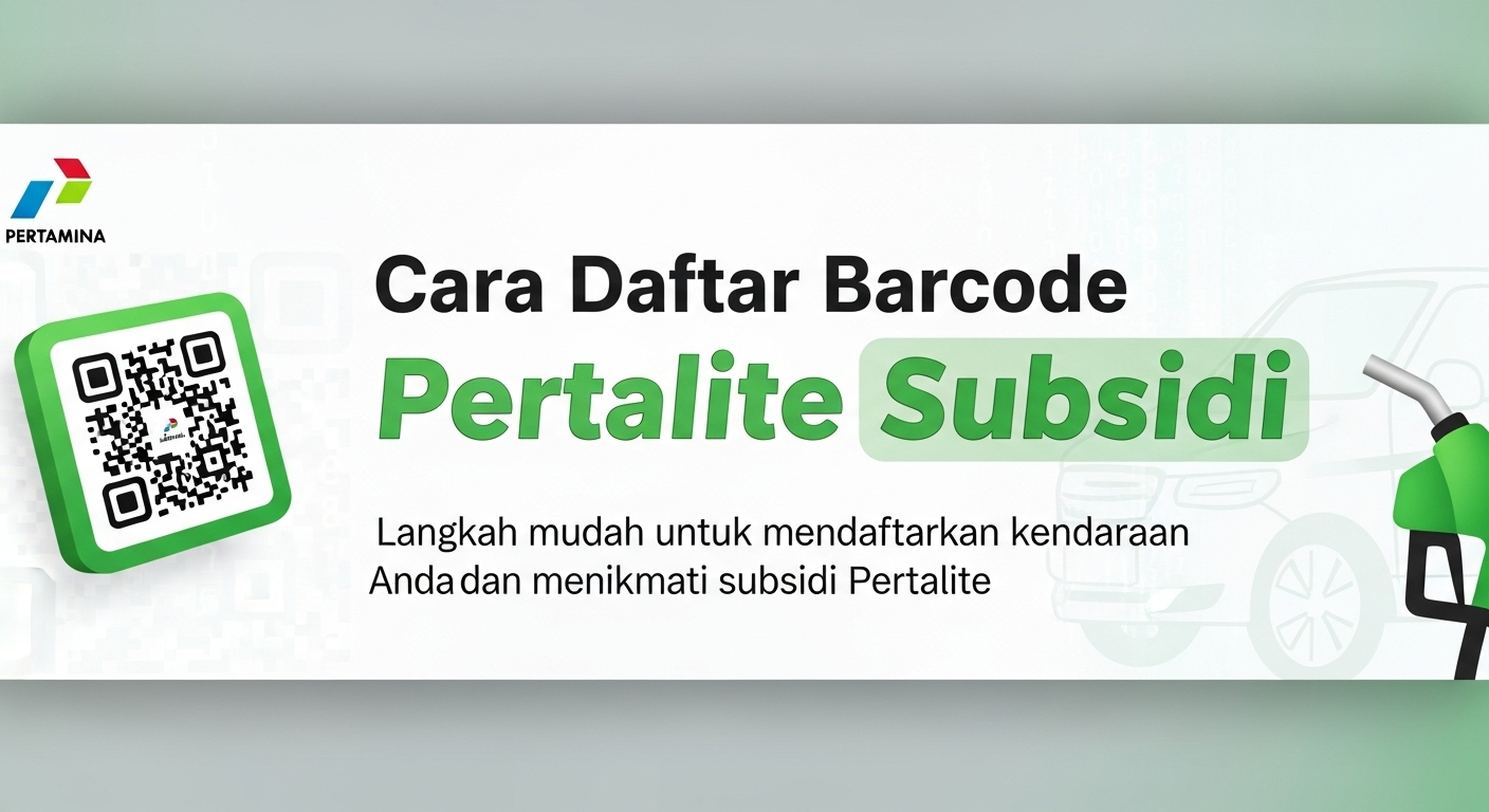 Cara Daftar Barcode Pertalite Subsidi