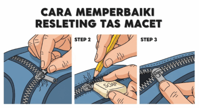 Trik Ampuh! Cara Memperbaiki Resleting Tas Macet