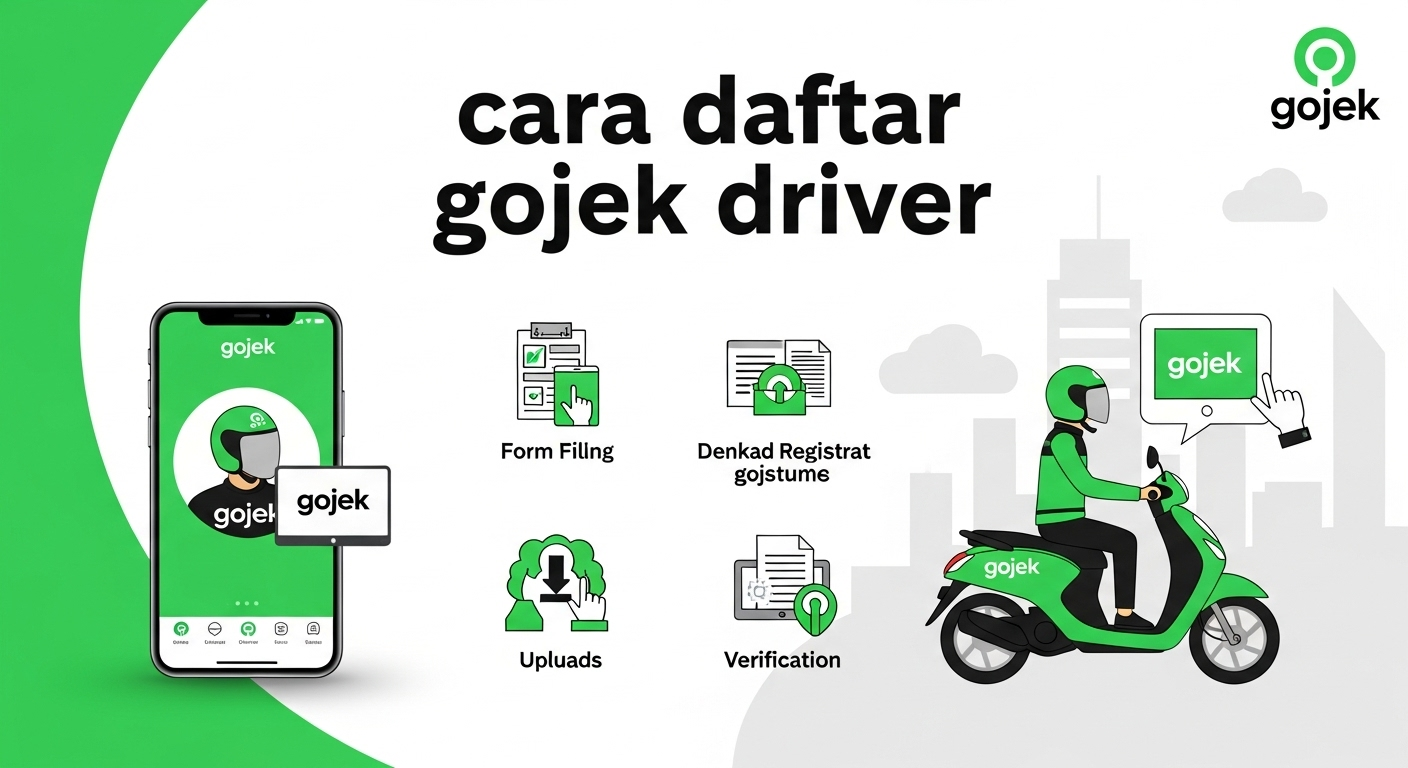 Cara Daftar Gojek Driver