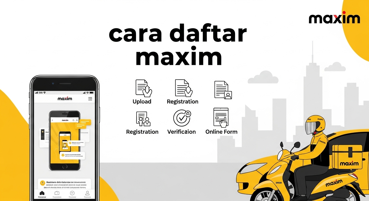 Cara Daftar Maxim Driver