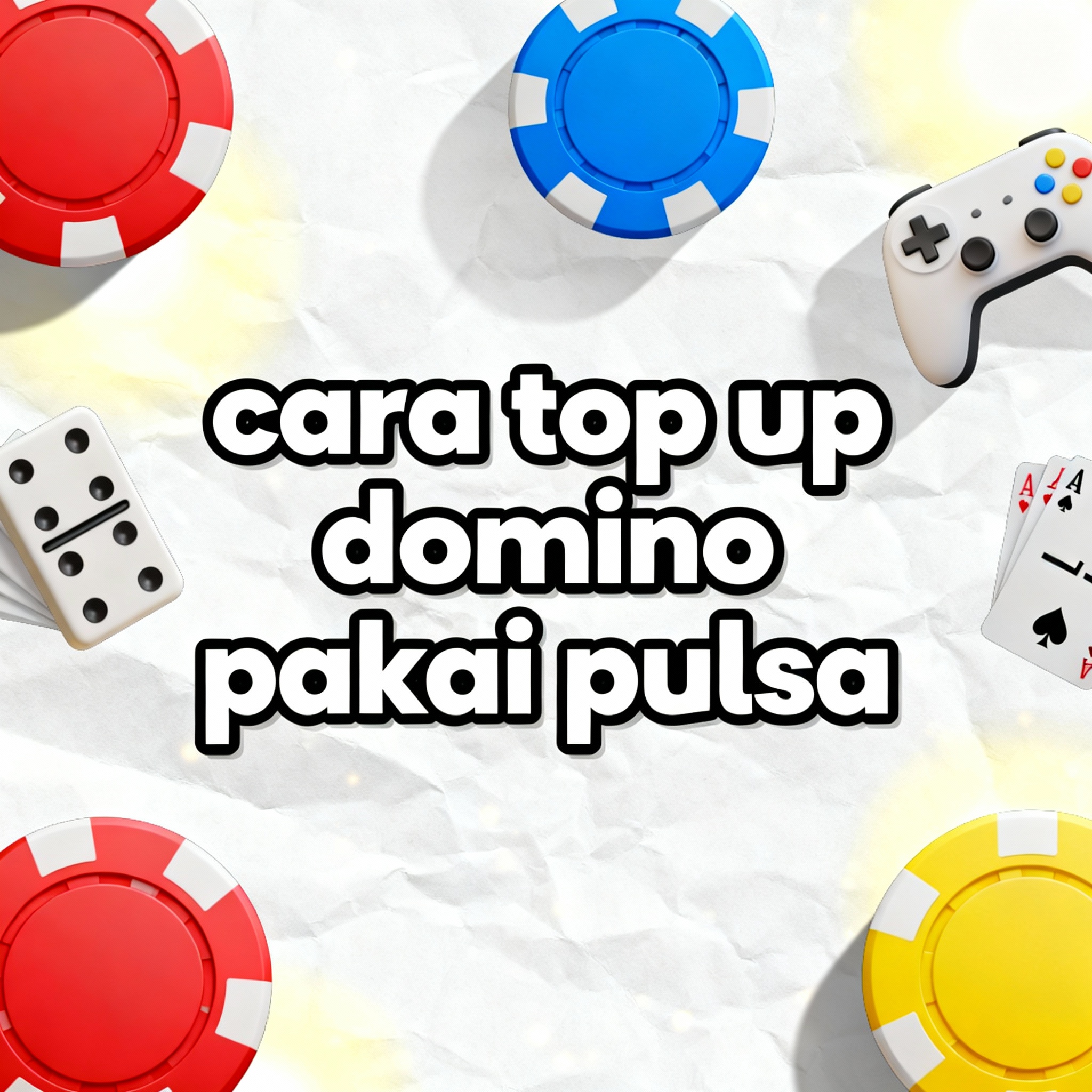 Cara Top Up Domino Pakai Pulsa