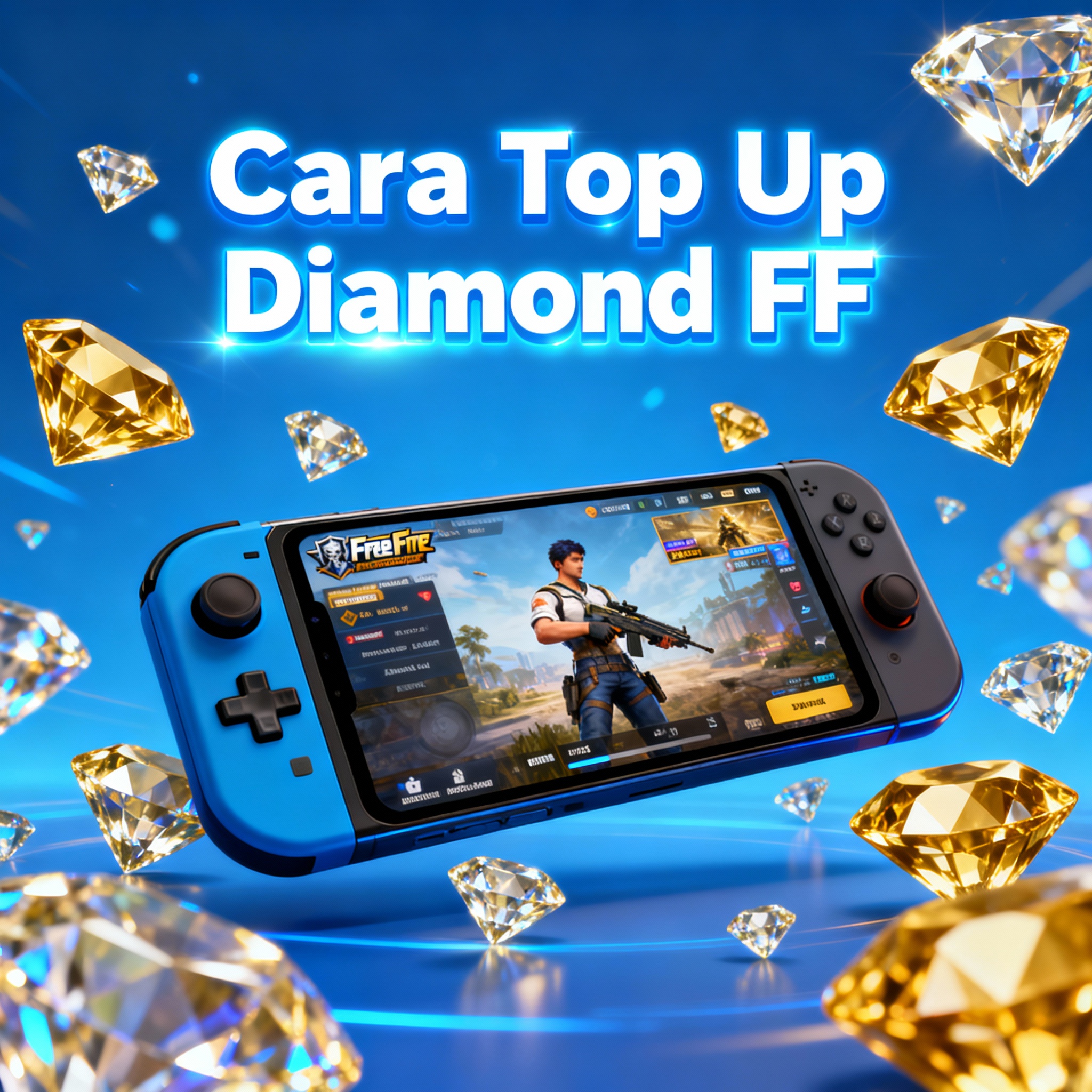 Cara Top Up Diamond FF