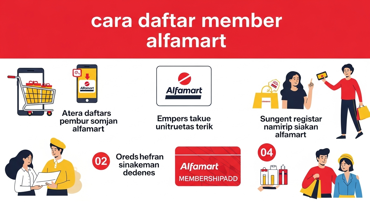 Cara Daftar Member Alfamart