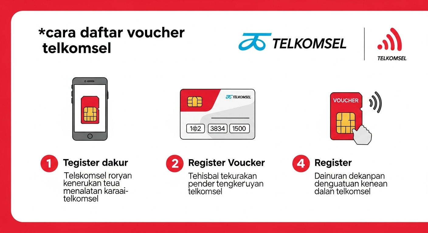 Cara Daftar Voucher Telkomsel