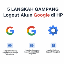5 Langkah Gampang Logout Akun Google