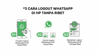 Terbaru! 3 Cara Logout WhatsApp di HP Tanpa Ribet
